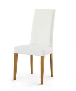 Sedia imbottita bianco