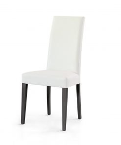 Sedia imbottita bianco