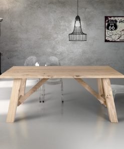 Tavolo rovere impiallacciato (fisso)