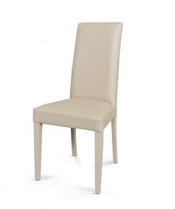 Sedia imbottita beige