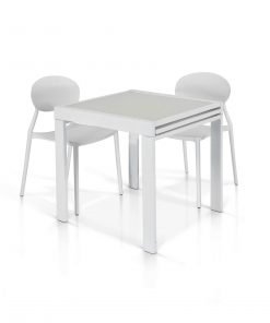 Tavolo vetro bianco